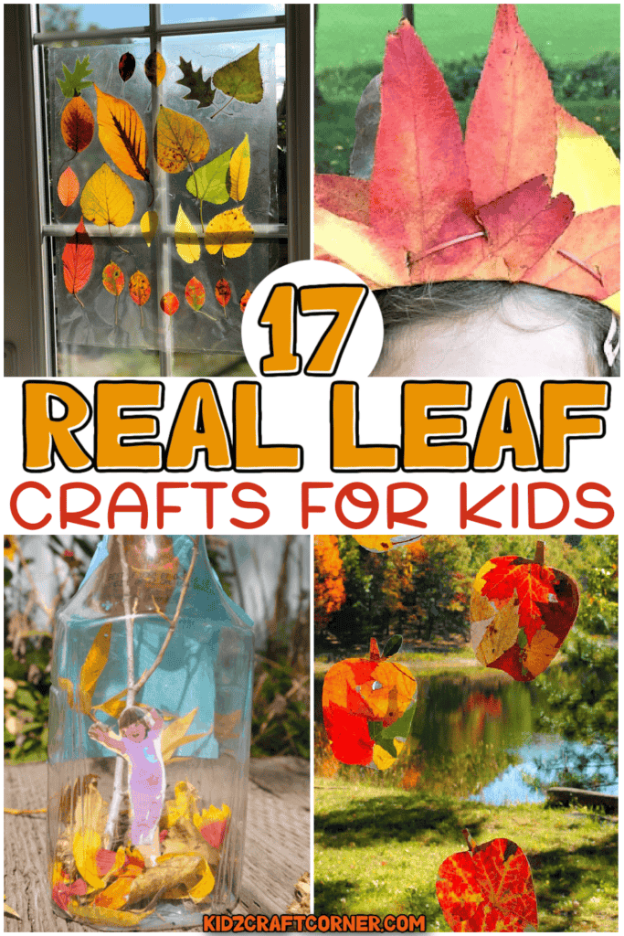 leaf crafts for kids