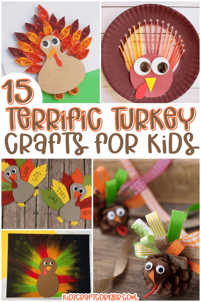 turkey crafts for thanksgiving