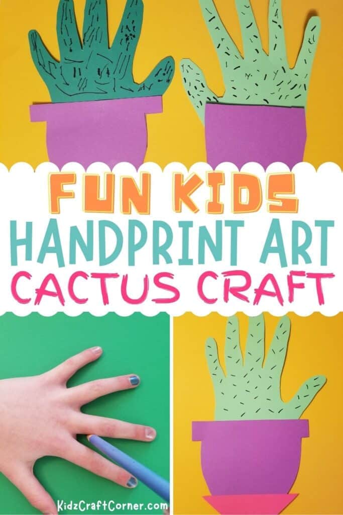 preschool cactus craft