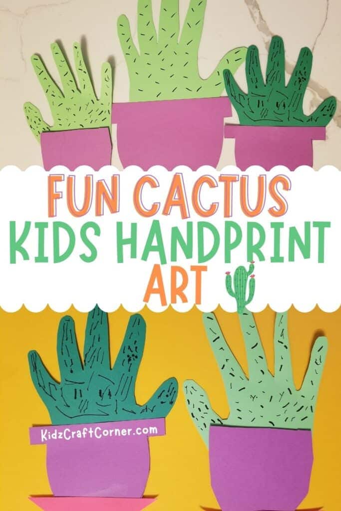 cactus craft for kids