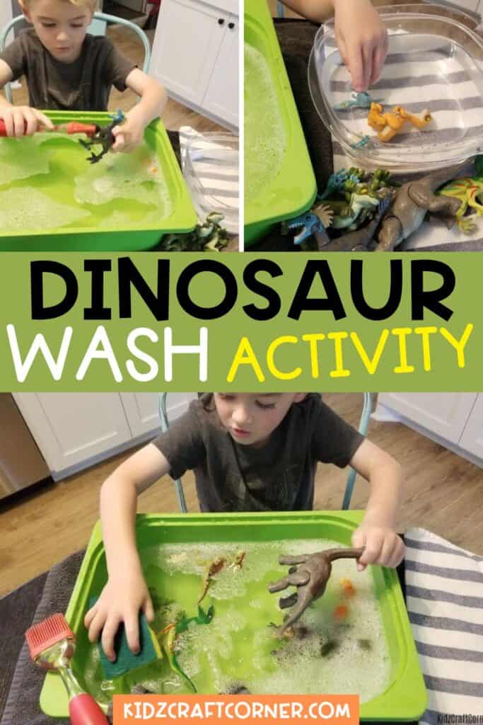 dino wash activity