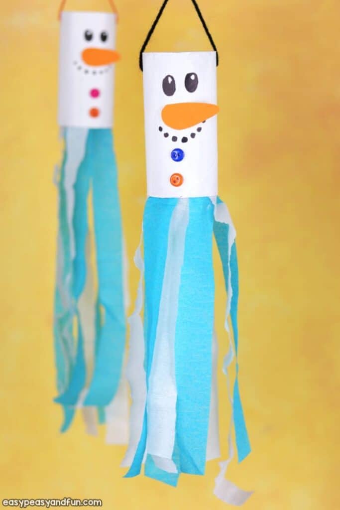 snowman windsock