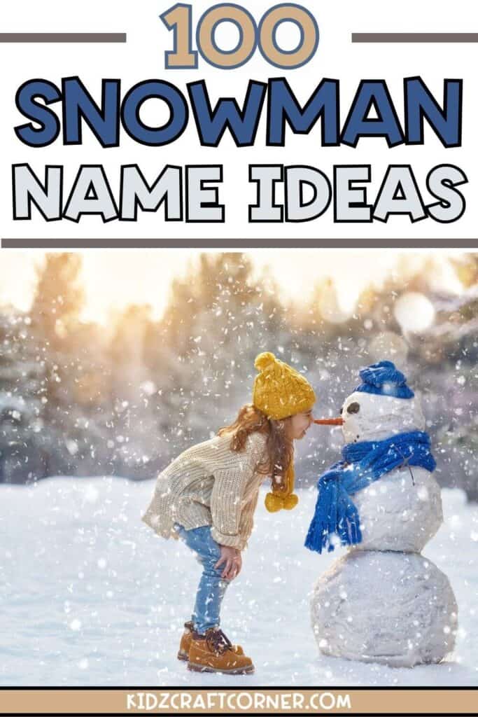 snowman name ideas