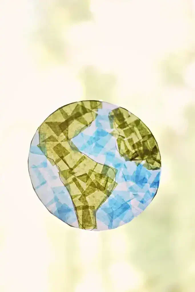 earth suncatcher craft