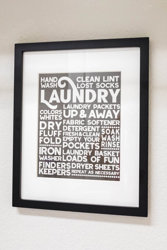 laundry room artwork