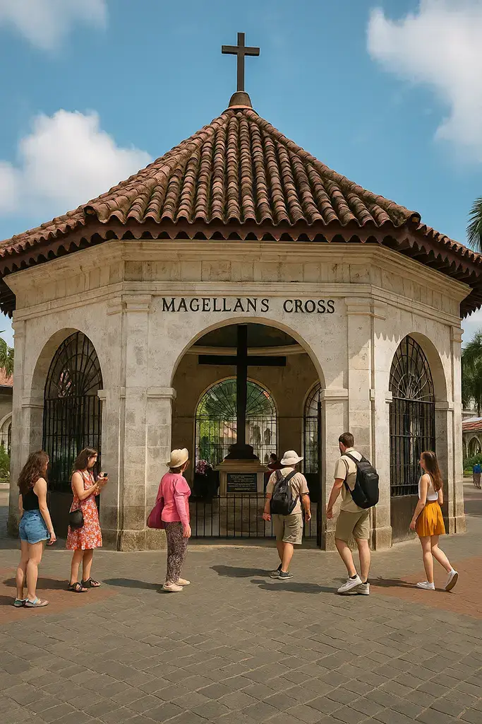 Historic Magellan’s Cross in Cebu – cultural and foodie destination in the Philippines.