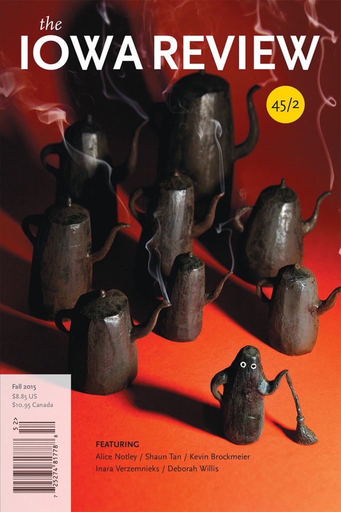 Iowa Review 45.2 (Fall 2015): art by Shaun Tan