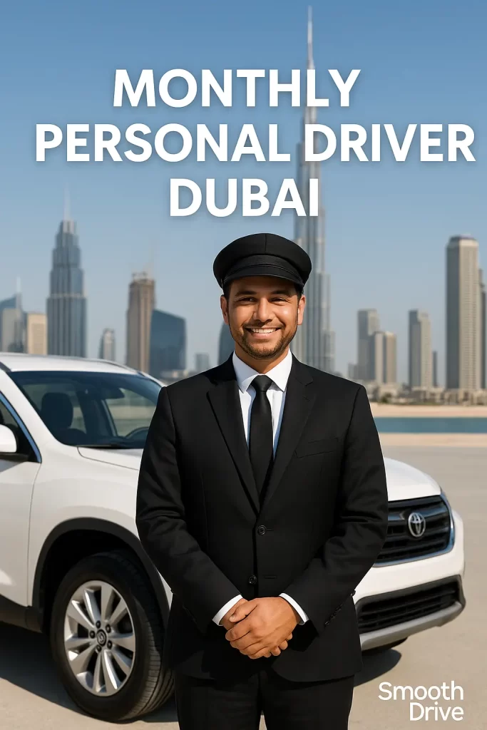Monthly Personal Driver dubai