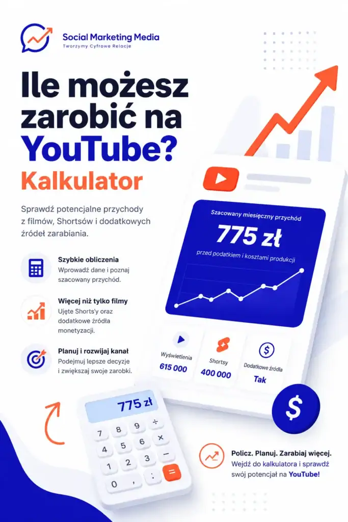 Kalkulator ile można zarobić na YouTube