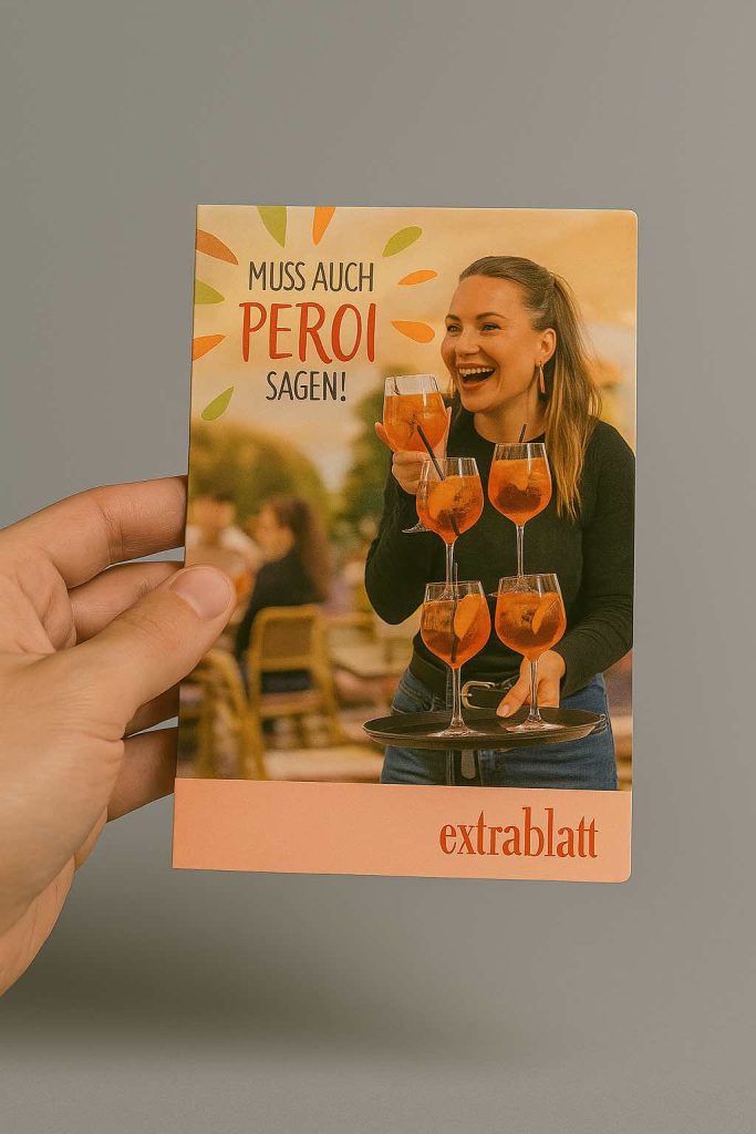 leticularkarte a6 extrablatt