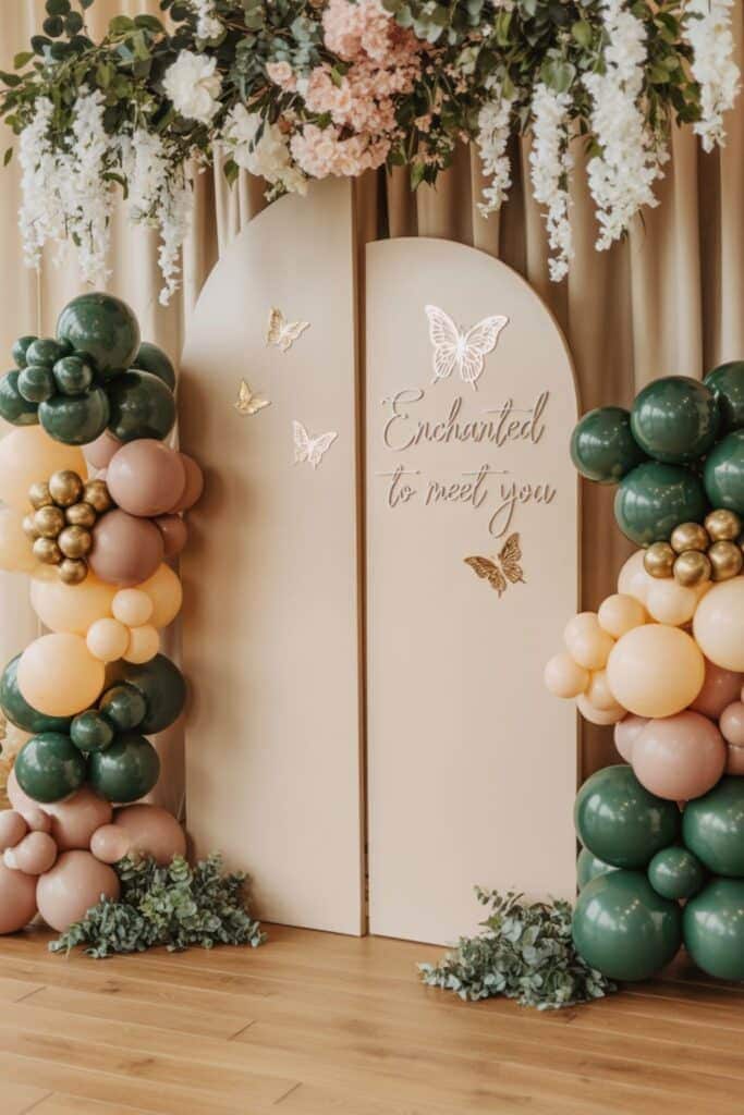 baby shower themes - enchanted to meet you