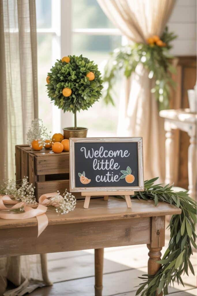 baby shower themes little cutie baby shower