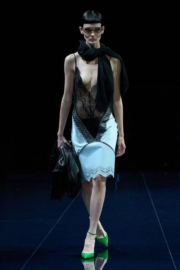Haider Ackermann for Tom Ford SS26, reviewed by The Cold Magazine — look 7