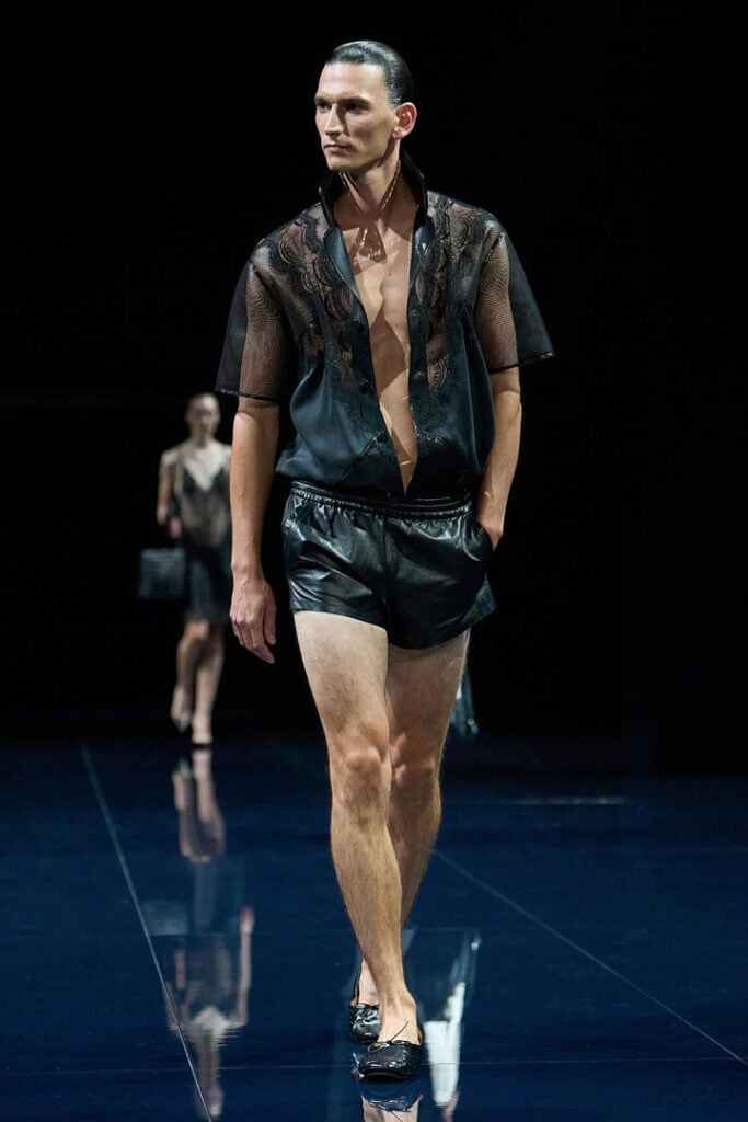 Haider Ackermann for Tom Ford SS26, reviewed by The Cold Magazine — look 6