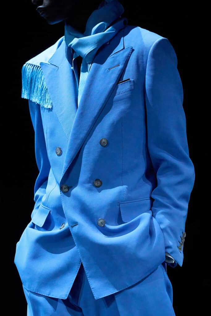Haider Ackermann for Tom Ford SS26, reviewed by The Cold Magazine — look 1
