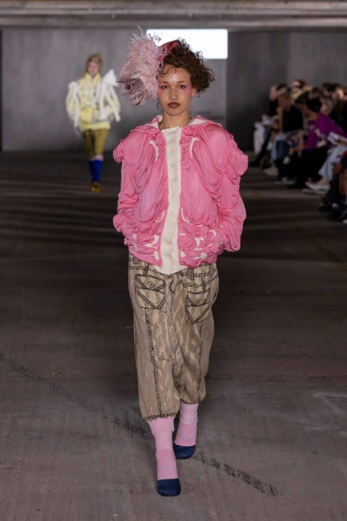 Central Saint Martins 2026 BA Fashion Show, in The Cold Magazine — look 11