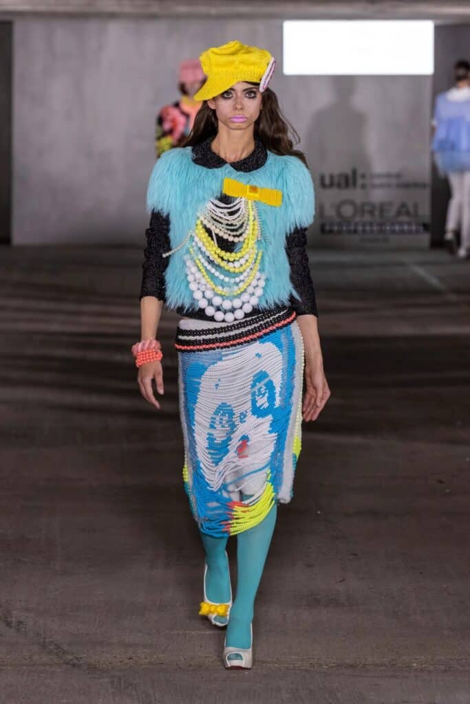Central Saint Martins 2026 BA Fashion Show, in The Cold Magazine — look 3