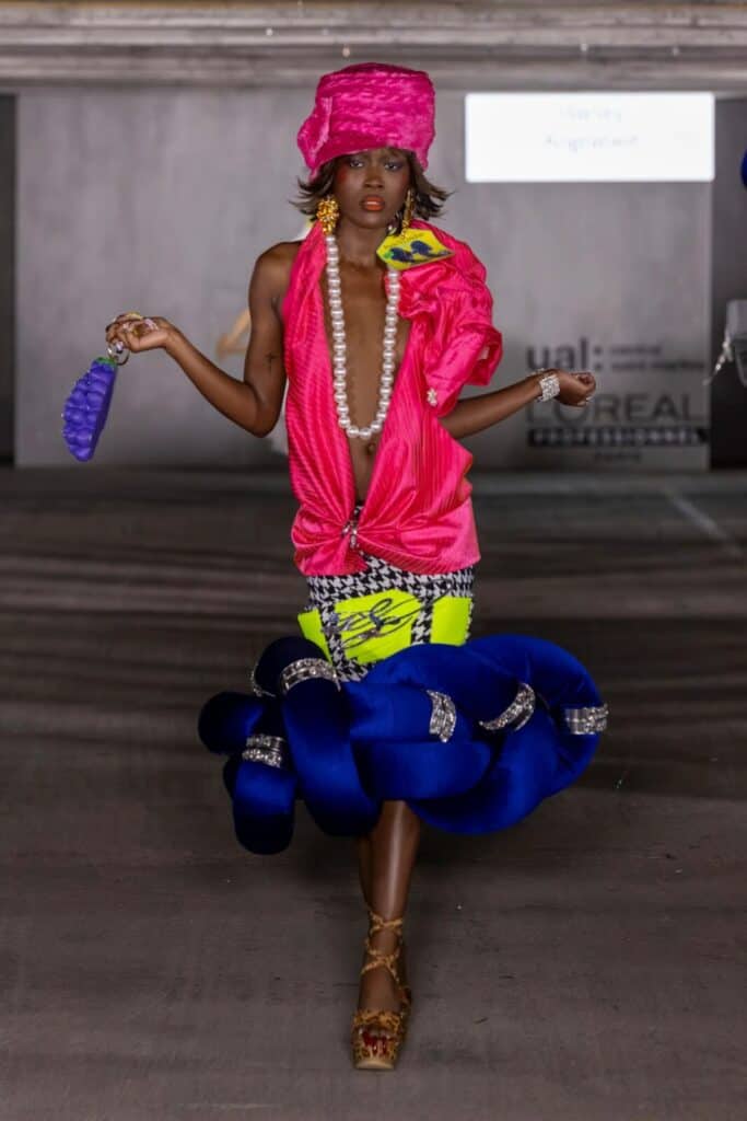 Central Saint Martins 2026 BA Fashion Show, in The Cold Magazine — look 12