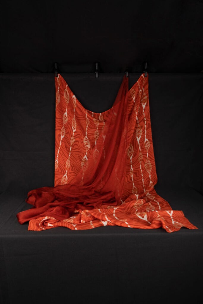 LIFENG LIAO's digital landscapes and silken materials, in The Cold Magazine — artwork 1