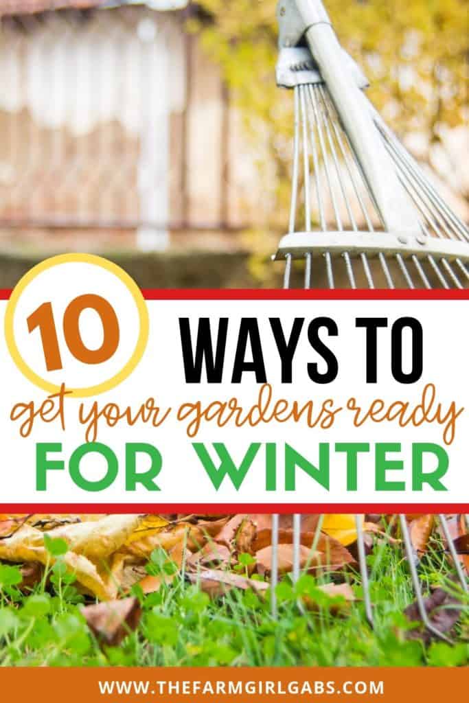 Happy fall y'all. Whether you like it or not, it's time to put our gardens to bed. These 10 Fall Garden Clean-Up Tips will help you prep your gardens for winter. #gardeningtips #gardeningideas