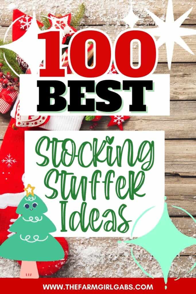 Check everyone off your holiday shopping list. Here are 100 Best Stocking Stuffer Ideas For Everyone On Your Christmas List. This list has stocking stuffer ideas for adults, teens, and kids. Be sure to check out these Christmas stocking stuffer ideas.