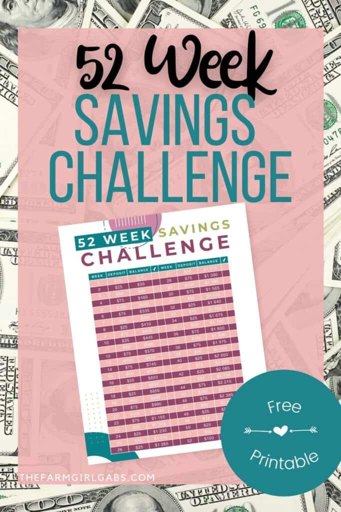 52 Week Savings Challenge