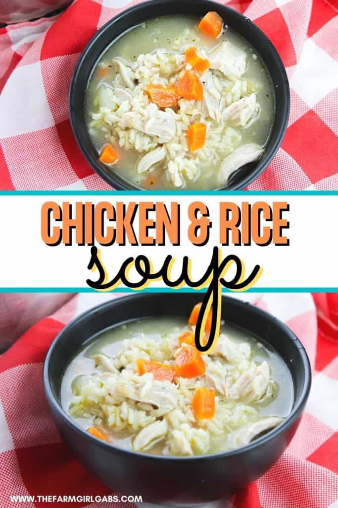 Ready for an ultimate comfort food recipe? Soothe your soul with a flavorful homemade meal when following this easy Chicken Rice Soup recipe. It’s easy to prepare and perfect to serve on those cold days when you need something warm and soothing in your system. This homemade chicken and rice soup recipe is easy to make and so delicious.