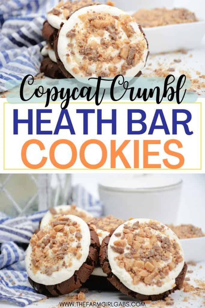 In the mood for some tasty cookies? Then try making these amazing copycat Crumbl Heath Bar Cookies! Homemade cookies are the best! If you’re a fan of Heath Bars, you need to try these incredible Crumbl Heath Bar Cookies. You can easily prepare them with sweet cream butter, vanilla extract, and a few extras.