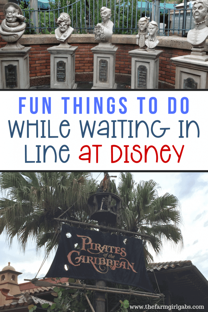 Standing in a long line at Walt Disney World in no fun. But if you are creative, you can find fun ways to occupy your family. Check out these fun things to do while waiting in line at Walt Disney World .