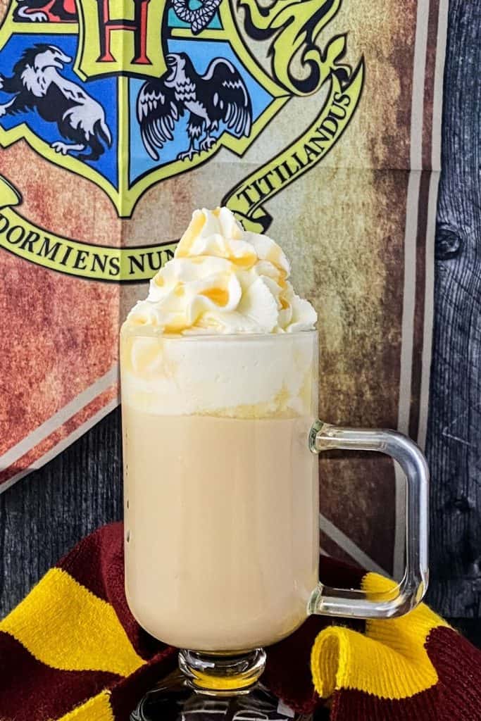 Harry Potter fans can rejoice over this recipe for Hot Butterbeer. It’s Harry Potter's favorite cozy and comforting drink that is loaded with flavor. You may have had butterbeer while visiting Universal Studios but now you can make it at home. This copycat butterbeer recipe is the perfect beverage for Harry Potter fans.