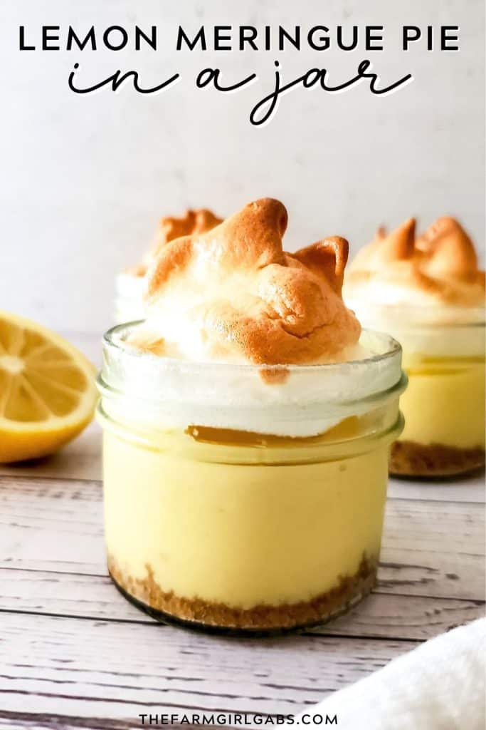 Take a timeless dessert and make it in a simple, mess-free way with this Lemon Meringue Pie Jar recipe. It’s fun to prepare this delicious pie-in-a-jar recipe! When you’re craving something sweet and looking for something different to make than your usual go-to recipes, give this recipe a try!