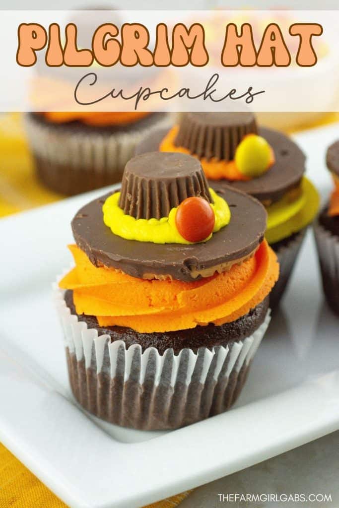 Whether you're hosting a festive Thanksgiving feast or simply want to add a touch of nostalgia to your dessert table, these Pilgrim Hat Decorated Cupcakes are a delightful tribute to the spirit of gratitude and togetherness.