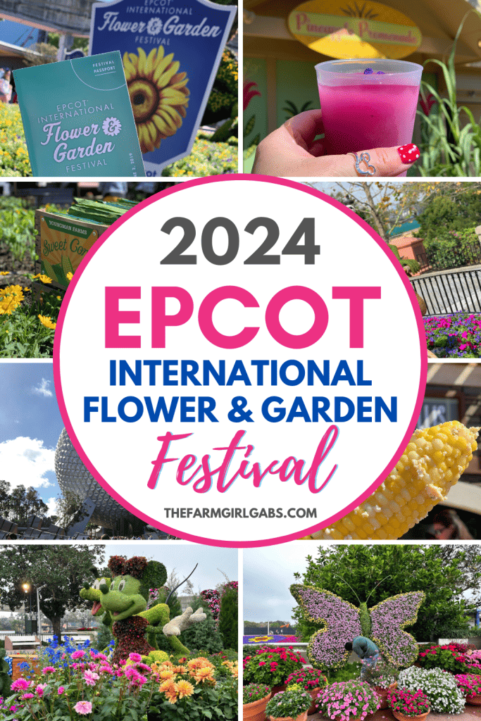 Epcot Flower & Garden Festival at Walt disney World