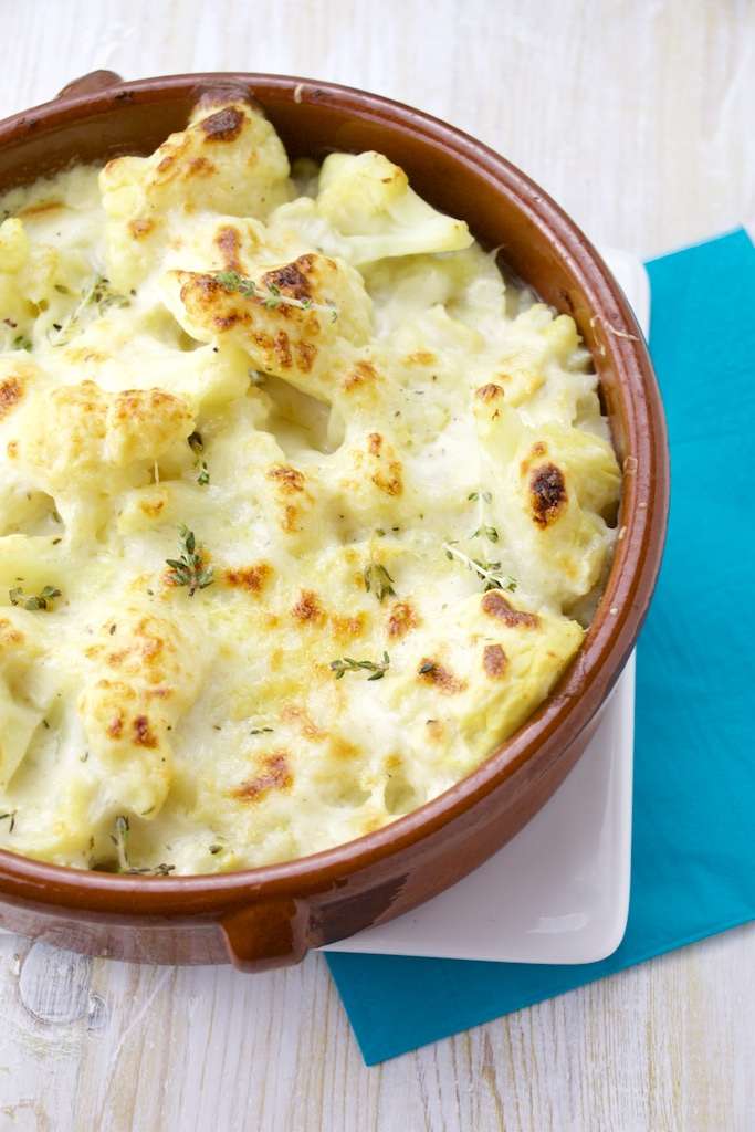 Cauliflower gratin