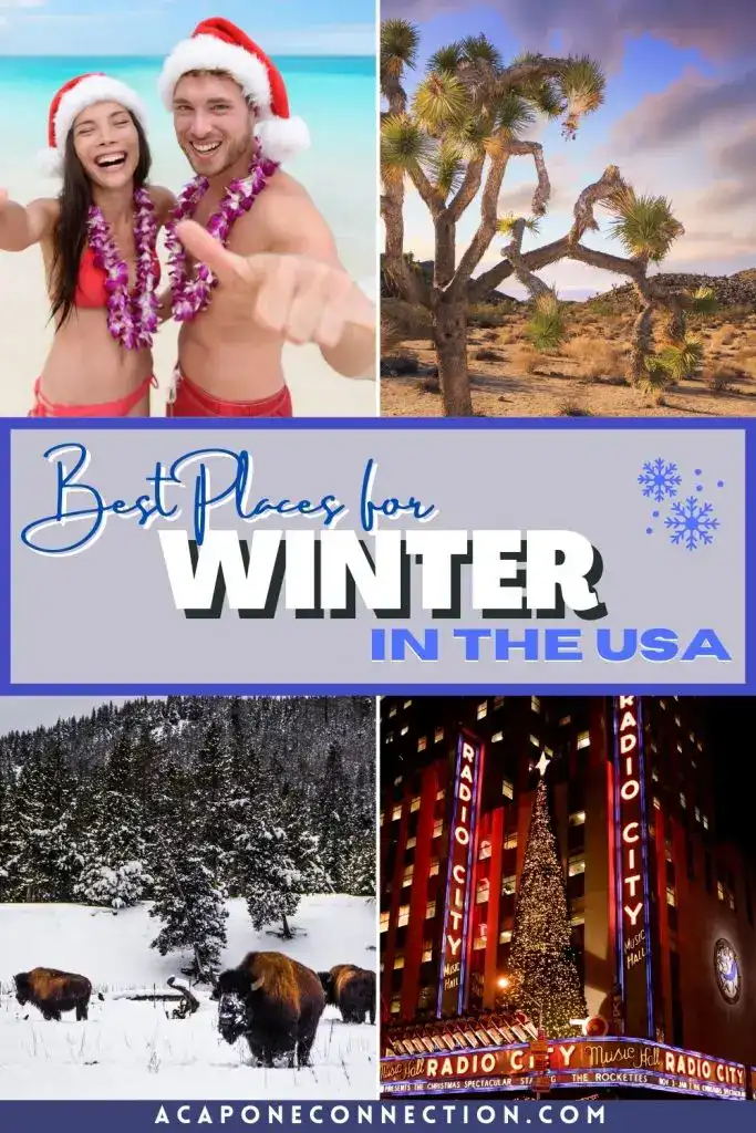 Best Places to Visit in the Winter in the USA