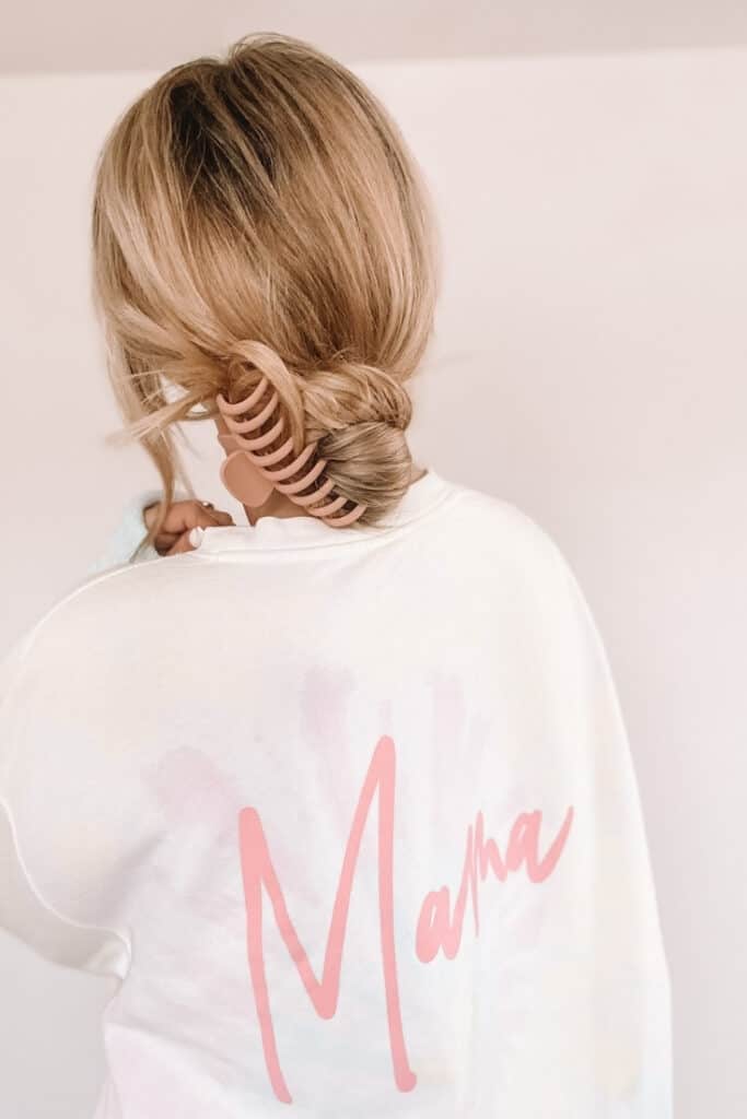 claw clip hairstyles