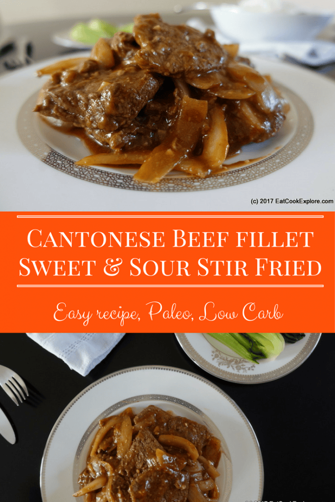 Cantonese Style Sweet and Sour Fillet Steak 7 Cantonese Style Fillet Steak