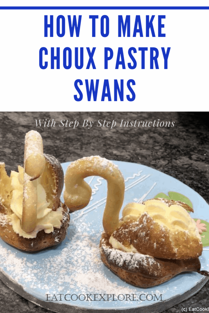 How to make choux pastry swans 8 how to make choux pastry swans