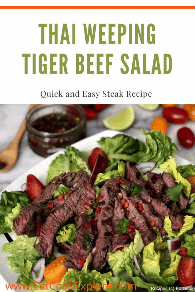 Thai Weeping Tiger Beef Salad with Hereford Beef 4 Thai weeping Tiger Beef Salad recipe