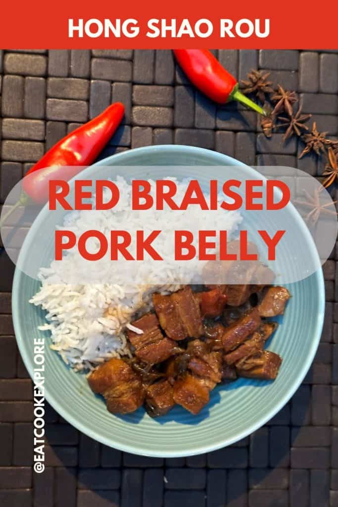Red Braised Pork Belly Hong shao rou (红烧肉) recipe 10 Red braised pork belly hong shao rou