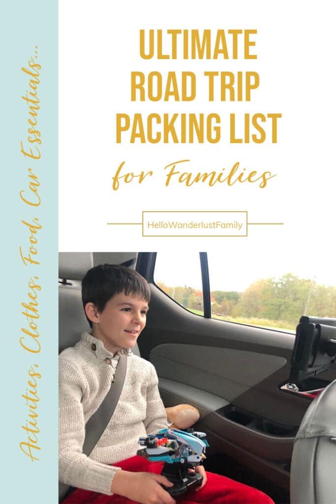 A Stress-Free Family Road Trip Packing List | Hello Wanderlust Family