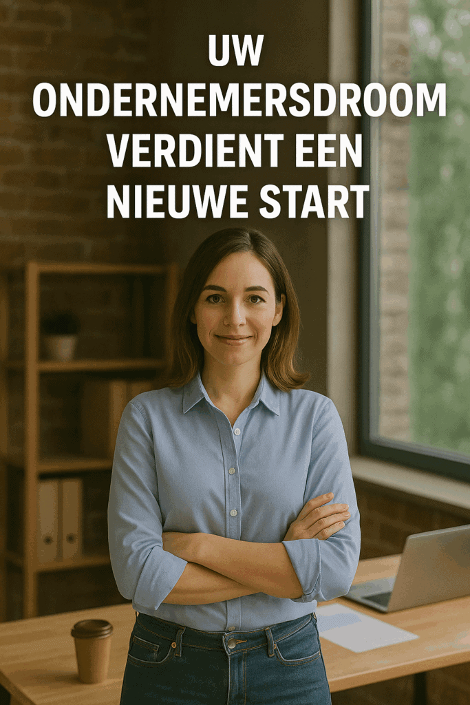een nieuwe start als ondernemer