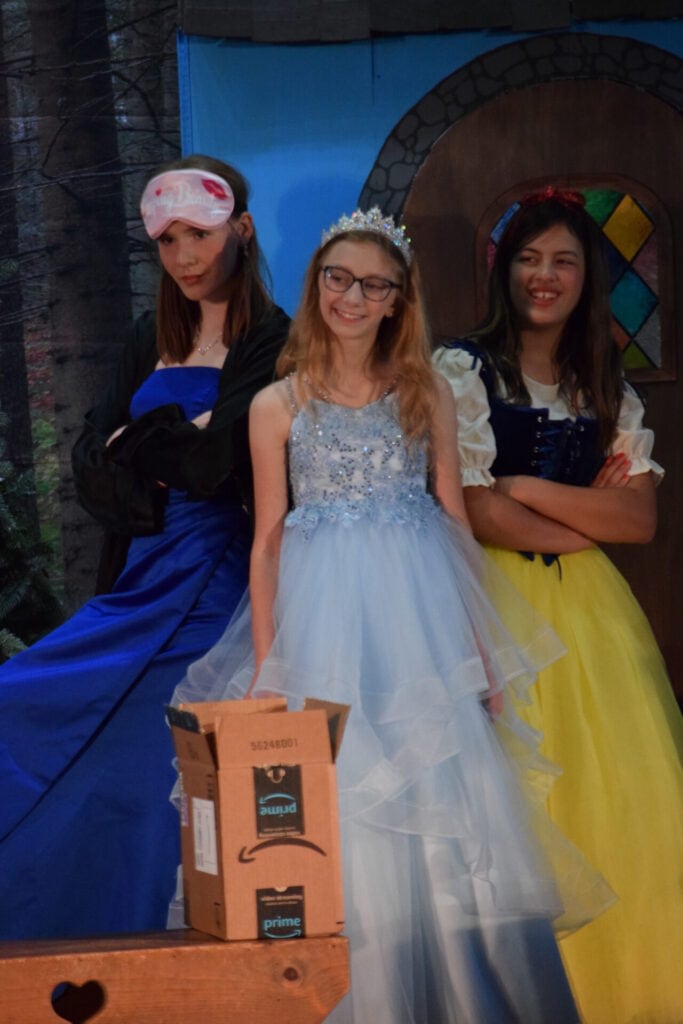 Martin Luther School students performing Out of the Woods spring musical 2026
