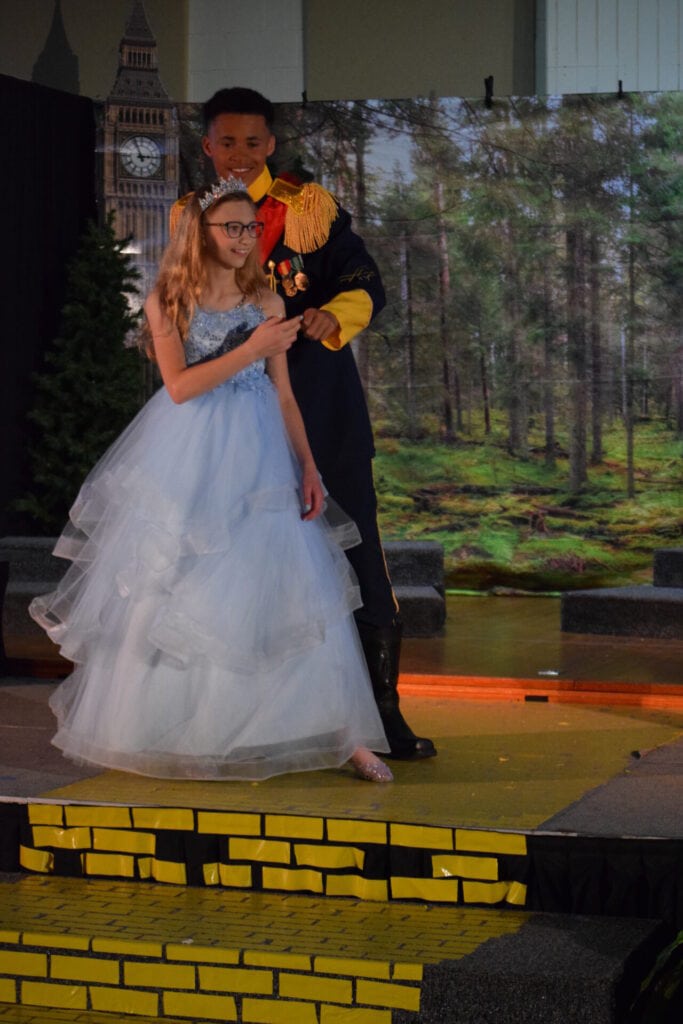 Martin Luther School students performing Out of the Woods spring musical 2026