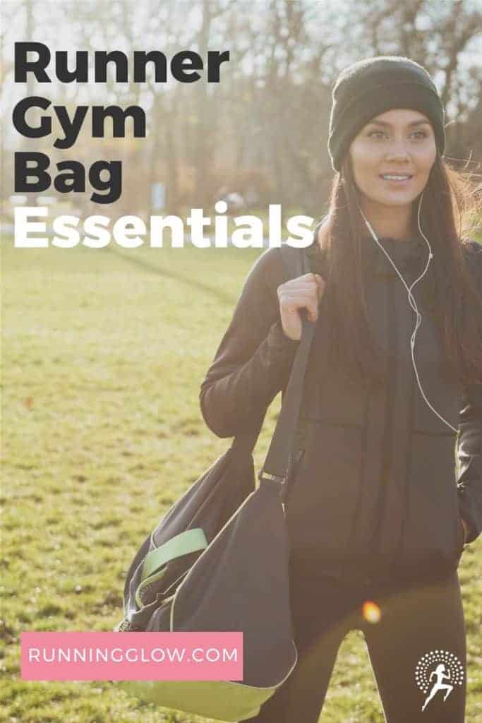 female runner gym bag essential
