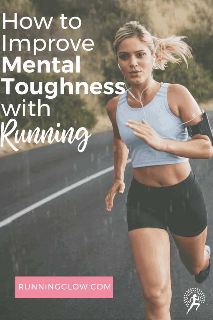 female runner on road alone