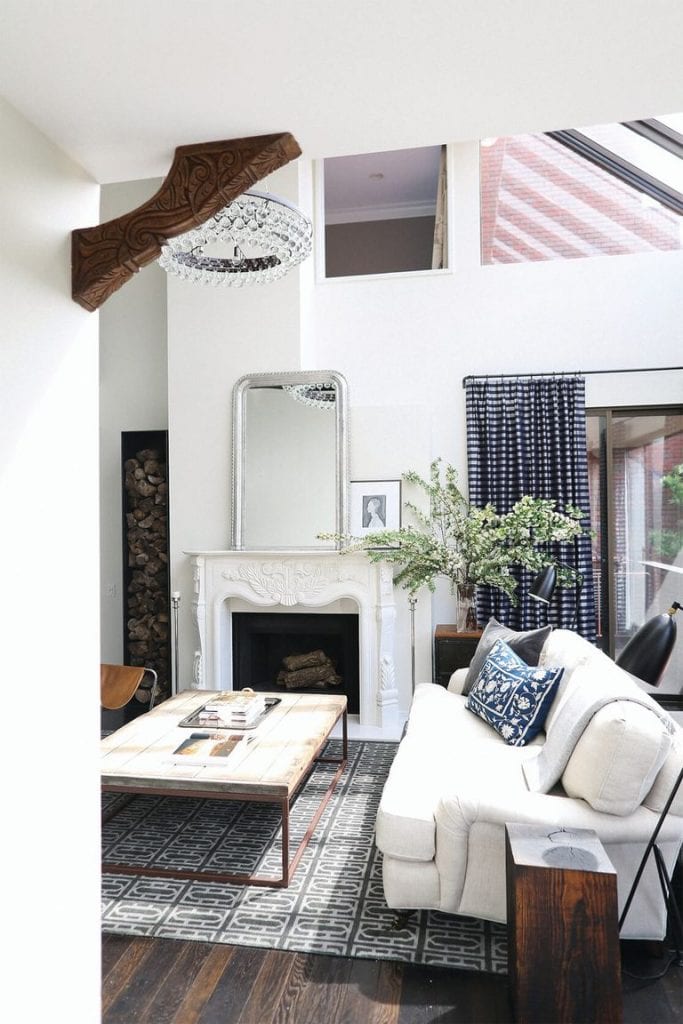 fireplace decorating ideas 57 Easy Fireplace Decorating Ideas That’ll Look Stylish All Year Long fireplace ideas 1556637369 683x1024