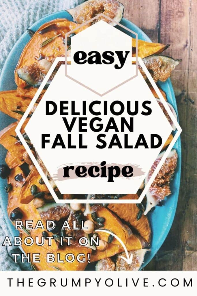 Vegan Fall Salad With Sweet Potatoes, Hazelnuts & Figs 5 vegan fall salad