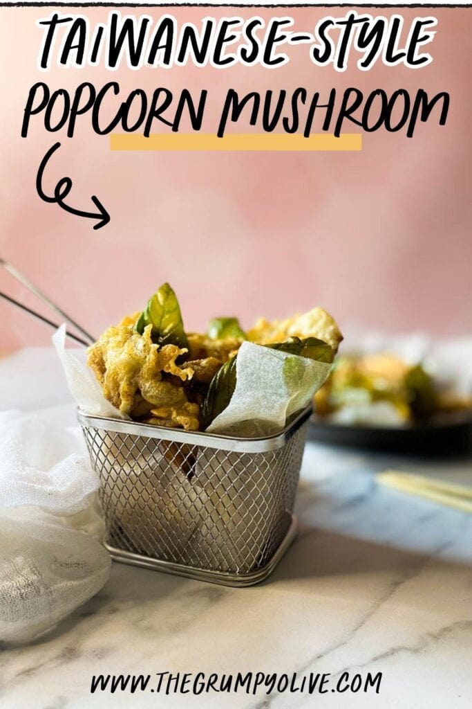 The #1 Best Popcorn Mushroom Recipe, Taiwanese-style 9 popcorn mushroom 1