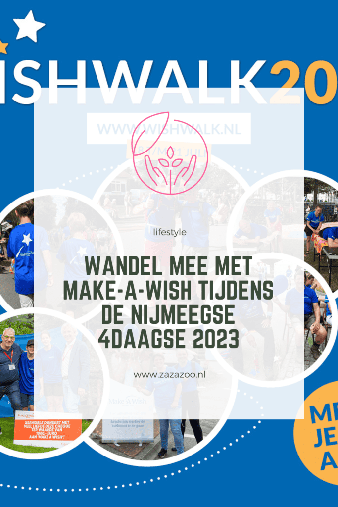 Wandel mee met Make-A-Wish tijdens de Nijmeegse 4daagse 2023